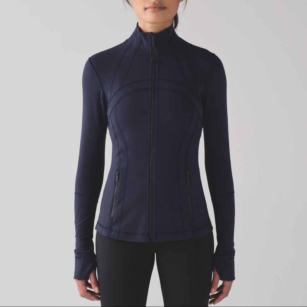 Lululemon Define Jacket Navy Blue Size 10